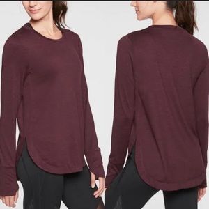 Athleta Untempo Longsleeve Size Medium